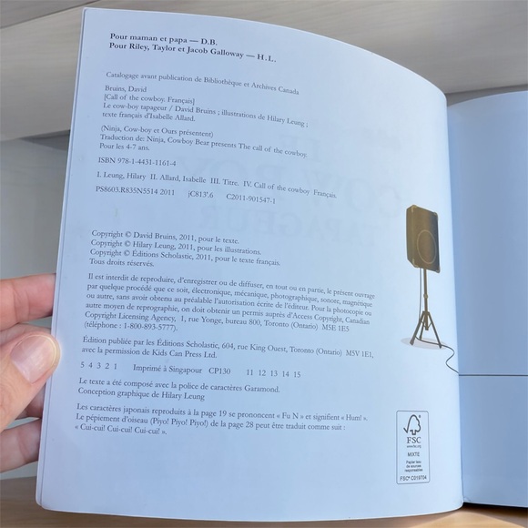 3/$22 Scholastic Le cow-boy tapageur 2011 French Edition Soft Cover Kids Book - Picture 4 of 7